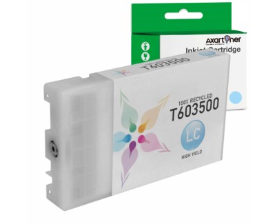 Compatible Epson T6035 Cyan Light Cartucho de Tinta Pigmentada C13T603500 para Epson Stylus Pro 7880, 9880