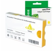 Compatible Epson T6124 Amarillo Cartucho de Tinta Pigmentada C13T612400 para Epson Stylus Pro 7400, 7450, 9400, 9450