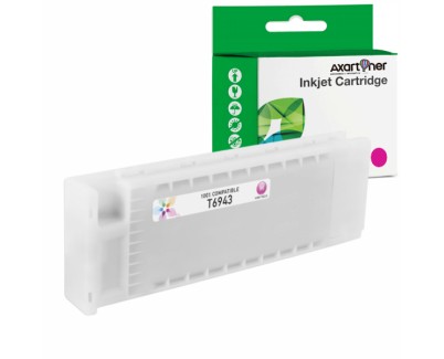 Compatible Epson T6943 Magenta Cartucho de Tinta Pigmentada para Epson SureColor SC-T3000, T7000, T5000, T3200