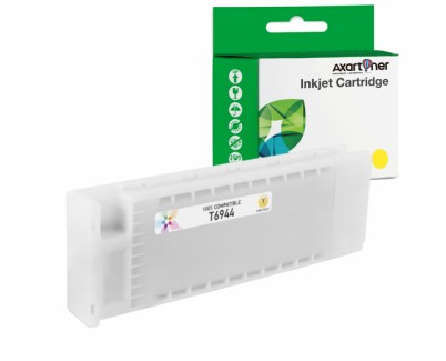 Compatible Epson T6944 Amarillo Cartucho de Tinta Pigmentada para Epson SureColor SC-T3000, T7000, T5000, T3200