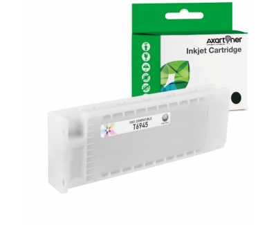 Compatible Epson T6945 Negro Mate Cartucho de Tinta Pigmentada para Epson SureColor SC-T3000, T7000, T5000, T3200