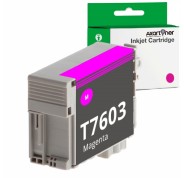 Compatible Epson T7603 Magenta Cartucho de Tinta Pigmentada C13T76034010 para Epson SureColor SC-P600