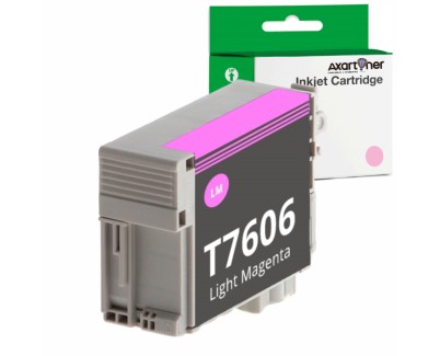 Compatible Epson T7606 Magenta Light Cartucho de Tinta Pigmentada C13T76064010 para Epson SureColor SC-P600