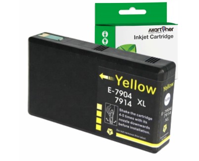 Compatible Epson T7904 / T7914 (79XL) Amarillo Cartucho de Tinta C13T79044010 / C13T79144010