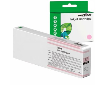 Compatible Epson T8046 Magenta Light Cartucho de Tinta Pigmentada para SureColor SC-P6000, SC-P7000, SC-P8000, SC-P9000