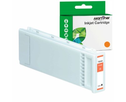 Compatible Epson T804A Naranja Cartucho de Tinta Pigmentada para SureColor SC-P7000, SC-P9000