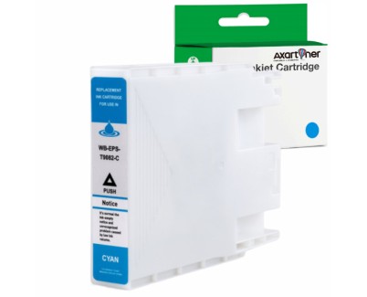 Compatible EPSON T9072 Cyan C13T907240 Cartucho de Tinta Pigmentada para Epson WF6090, WF6590