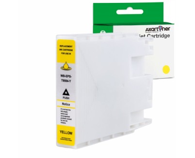 Compatible EPSON T9074 Amarillo C13T907440 Cartucho de Tinta Pigmentada para Epson WF6090, WF6590