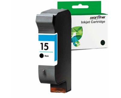 Compatible HP 15 Negro Cartucho de Tinta C6615DE