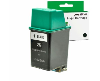 Compatible Tinta HP 26 Negro 51626AE