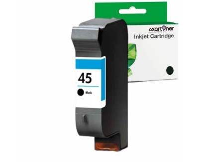 Compatible HP 45 Negro Cartucho de Tinta 51645AE