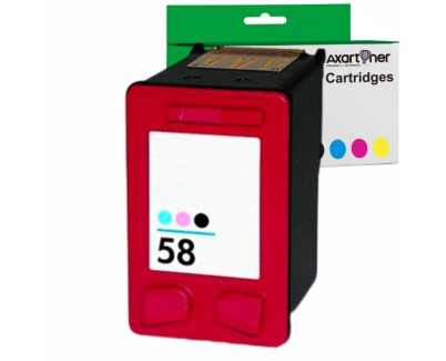 Compatible Tinta HP 58 TRICOLOR PHOTO C6658AE