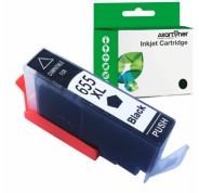 Compatible HP 655 Negro Cartucho de Tinta CZ109AE