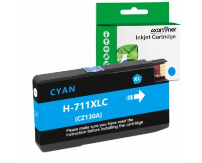 Compatible HP 711 Cyan Cartucho de Tinta CZ130A