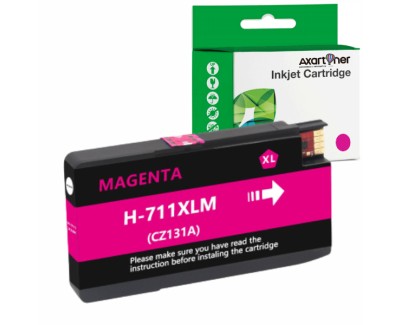 Compatible HP 711 Magenta Cartucho de Tinta CZ131A