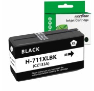 Compatible HP 711XL Negro Cartucho de Tinta CZ133A / CZ129A