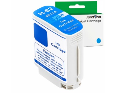 Compatible HP 82 Cyan Cartucho de Tinta C4911A