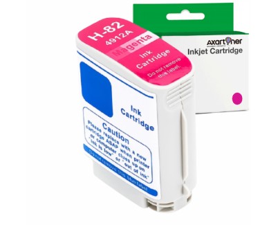 Compatible HP 82 Magenta Cartucho de Tinta C4912A