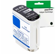 Compatible HP 82 Negro Cartucho de Tinta CH565A