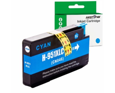 Compatible HP 951XL Cyan Cartucho de Tinta CN046AE / CN050AE