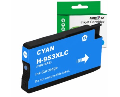 Compatible HP 953XL (Chip Actualizado) Cyan Cartuchos de Tinta F6U16AE / F6U12AE