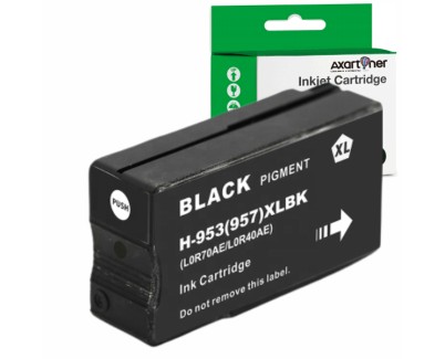 Compatible HP 953XL (Chip Actualizado) Negro Cartucho de Tinta Pigmentada L0S70AE / L0S58AE