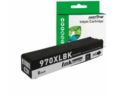 Compatible HP 970XL Negro Cartucho de Tinta Pigmentada CN625AE / CN621AE