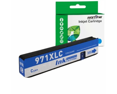 Compatible HP 971XL Cyan Cartucho de Tinta Pigmentada CN626AE / CN622AE