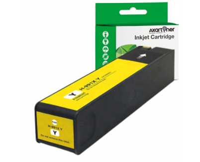 Compatible Tinta HP 991X / 991A Amarillo Pigmentada M0J98AE / M0J82AE