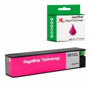 Compatible Tinta HP 991X / 991A Magenta Pigmentada M0J94AE / M0J78AE para PageWide Color 755dn 774dn 779dn / PageWide Managed P77740z P77750z / PageWide Pro 750dw MFP 772dn MFP 772hn MFP 774dn MFP 777z MFP 777zs MFP 779dn