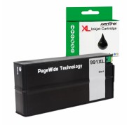 Compatible Tinta HP 991X / 991A Negro Pigmentada M0K02AE / M0J86AE para PageWide Color 755dn 774dn 779dn / PageWide Managed P77740z P77750z / PageWide Pro 750dw MFP 772dn MFP 772hn MFP 774dn MFP 777z MFP 777zs MFP 779dn