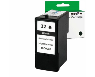 Compatible Lexmark 32 Negro Cartucho de Tinta 18CX032E