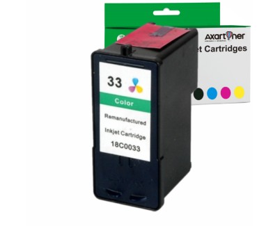 Compatible Lexmark 33 Color Cartucho de Tinta 18CX033E