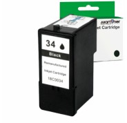 Compatible Lexmark 34 Negro Cartucho de Tinta 18C0034E