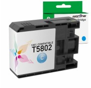 Compatible Epson T5802 Cyan Cartucho de Tinta Pigmentada C13T580200 para Epson Stylus Pro 3800 / 3880