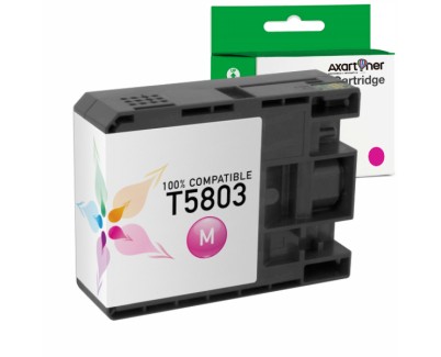 Compatible Epson T5803 Magenta Cartucho de Tinta Pigmentada C13T580300 para Epson Stylus Pro 3800 / 3880