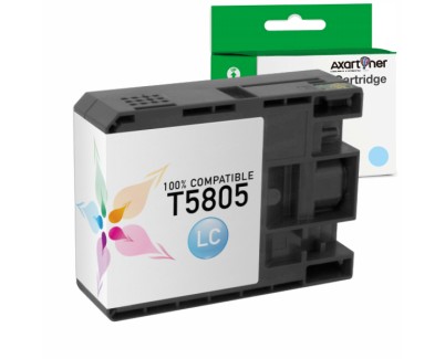 Compatible Epson T5805 Cyan Light Cartucho de Tinta Pigmentada C13T580500 para Epson Stylus Pro 3800 / 3880