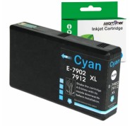 Compatible Epson T7902 / T7912 (79XL) Cyan Cartucho de Tinta C13T79024010 / C13T79124010