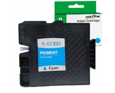 Compatible Tinta RICOH GC21C Cyan 405533 / GC-21C