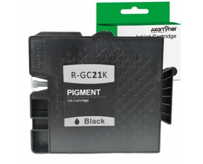 Compatible Tinta RICOH GC21K Negro 405532 / GC-21K