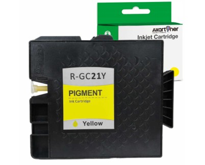 Compatible Tinta RICOH GC21Y Amarillo 405535 / GC-21Y