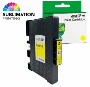 Compatible Ricoh GC41 Amarillo Cartucho de Tinta de Sublimacion 405768 / 405764