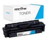 Compatible Canon 055 Cyan Cartucho de Toner (SIN CHIP) 3019C002 / 3015C002