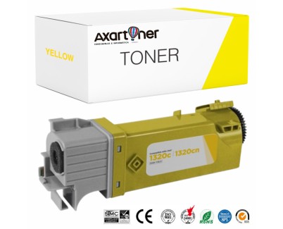 Compatible Dell 1320 / 2130 / 2135 Amarillo Cartucho de Toner 593-10260 / PN124