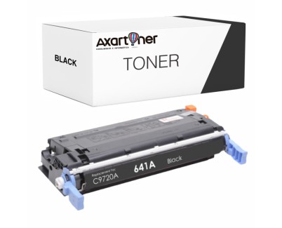 Compatible HP C9720A Negro Cartucho de Toner 641A