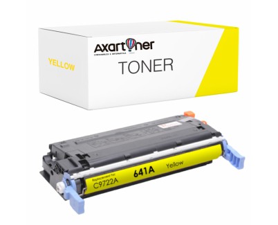 Compatible HP C9722A Amarillo Cartucho de Toner 641A