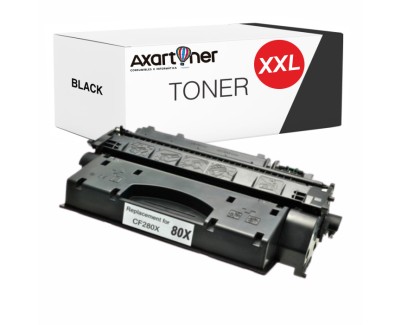 Compatible HP CF280X XL Negro Cartucho de Toner 80X (Alta Capacidad / Jumbo)