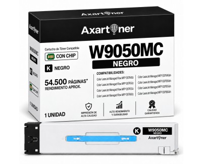 Compatible Toner HP W9050MC Negro para HP Color LaserJet E87600, E87640, E87650, E87655, E87660, E87655