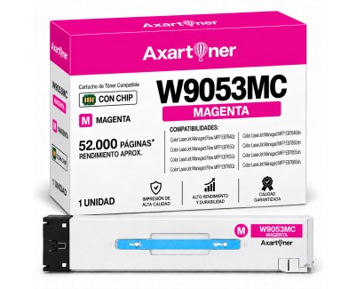 Compatible Toner HP W9053MC Magenta para HP Color LaserJet E87600, E87640, E87650, E87655, E87660, E87655