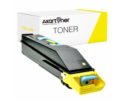 Compatible Kyocera TK855 Amarillo Cartucho de Toner 1T02H7AEU0 / TK855Y para TASKalfa 400, 500, 552